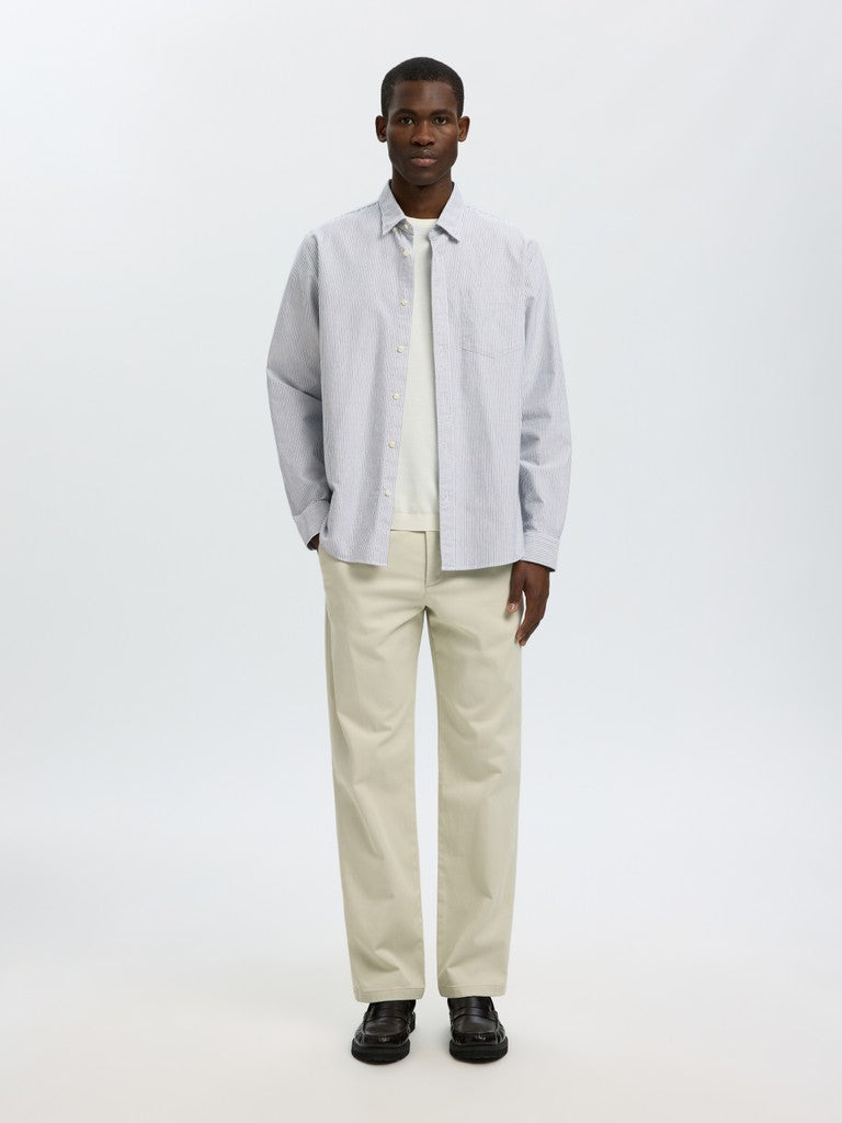 Selected Homme Rick Striped Oxford Shirt