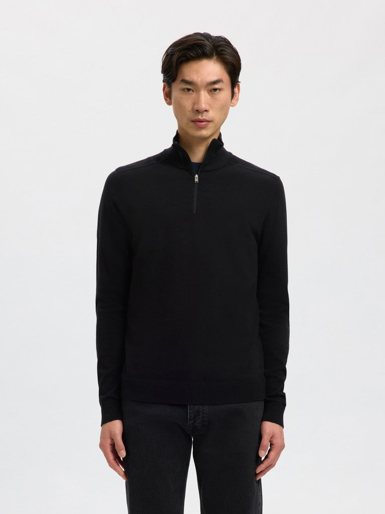 Selected Homme Berg 1/4 Zip Knit