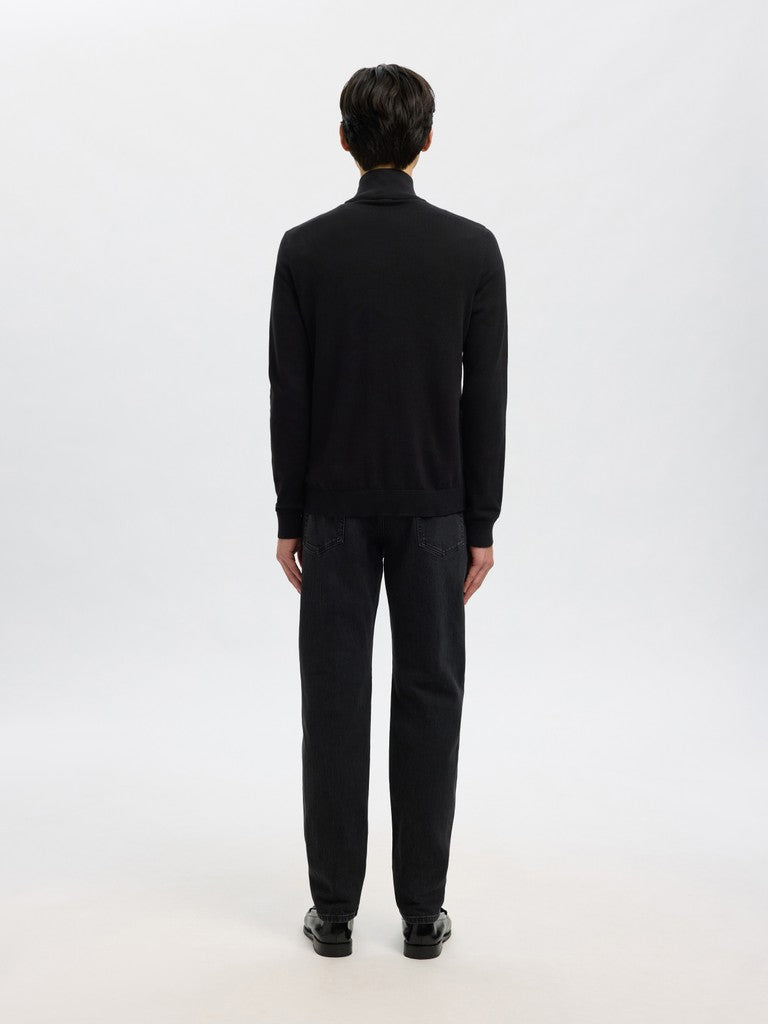 Selected Homme Berg 1/4 Zip Knit