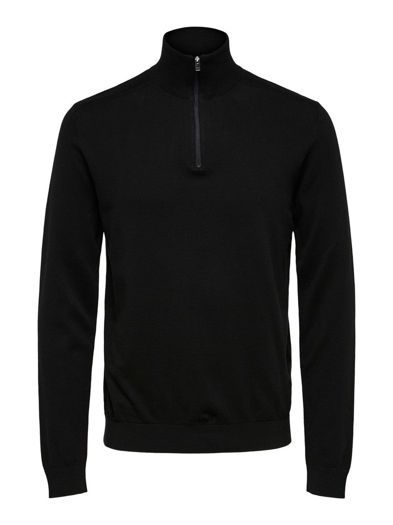 Selected Homme Berg 1/4 Zip Knit
