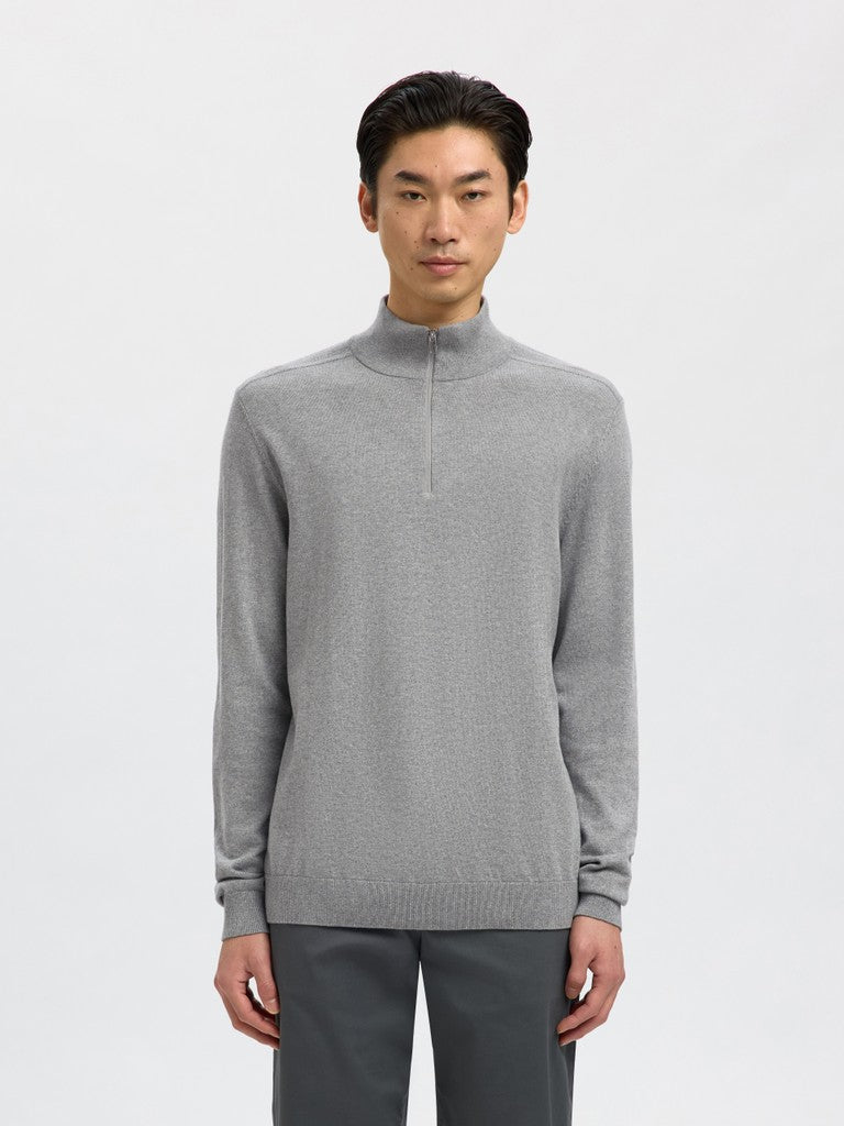 Selected Homme Berg 1/4 Zip Knit