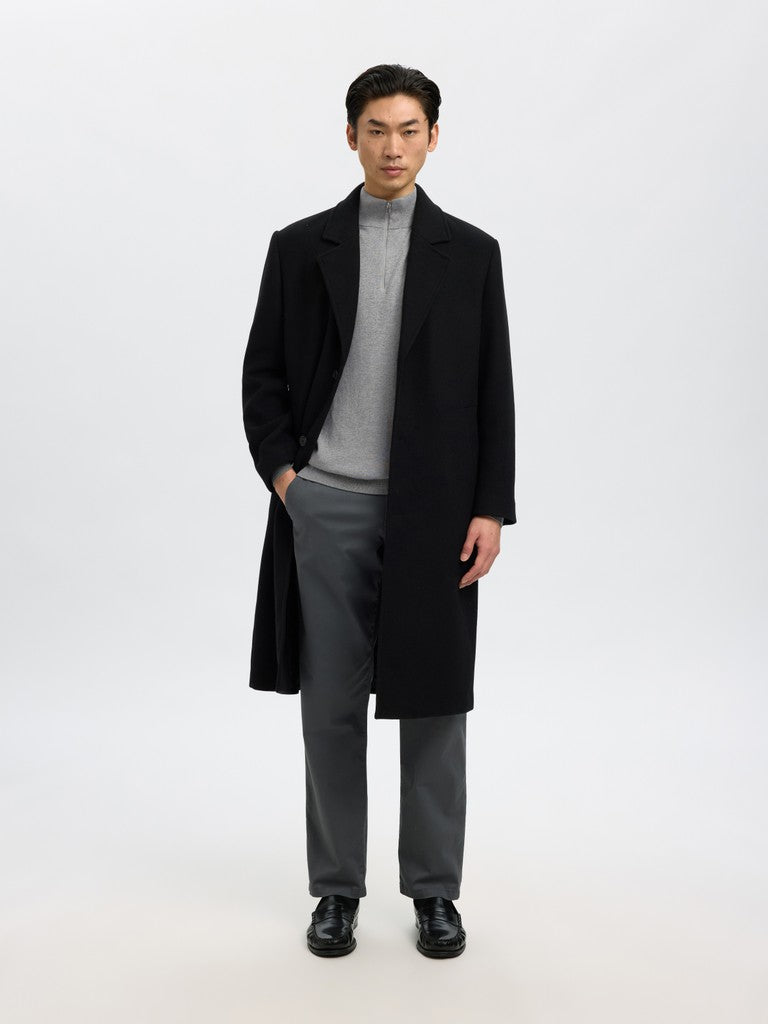 Selected Homme Berg 1/4 Zip Knit