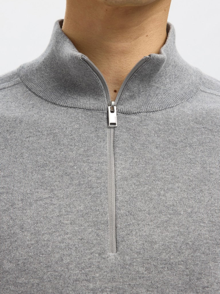 Selected Homme Berg 1/4 Zip Knit