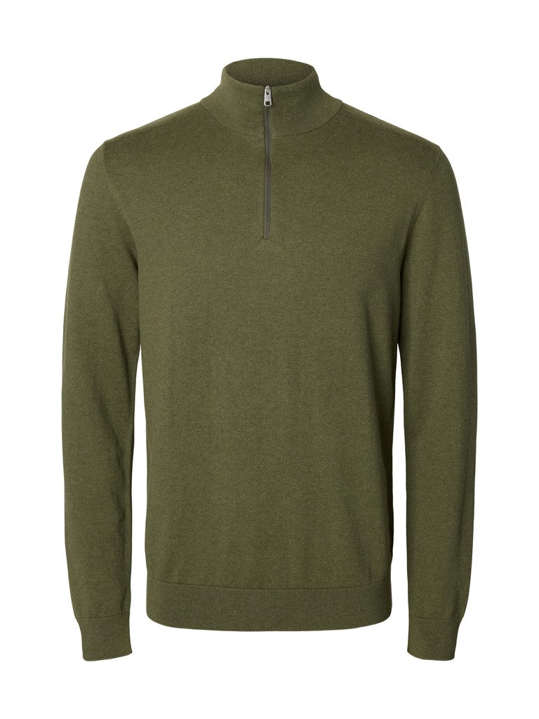 Selected Homme Berg 1/4 Zip Knit