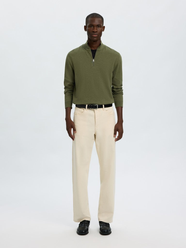 Selected Homme Berg 1/4 Zip Knit