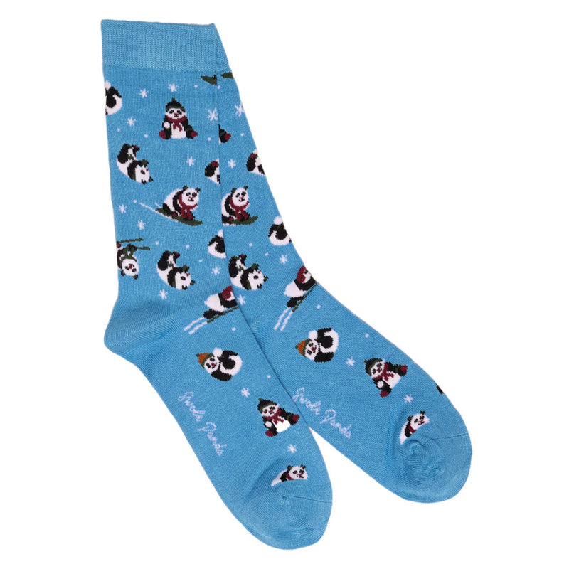 Swole Panda Ski Socks