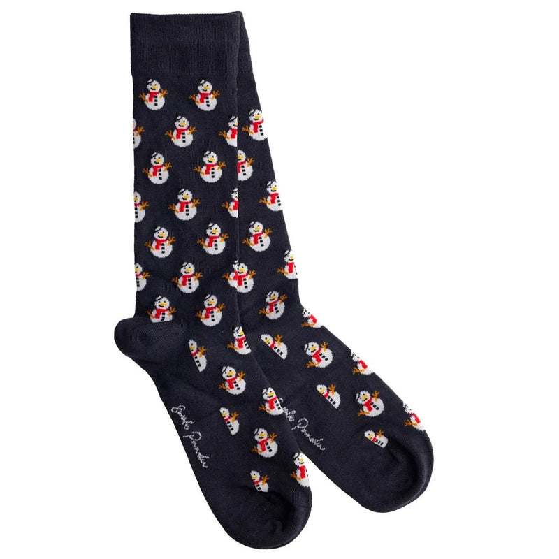 Swole Panda Snowman Socks