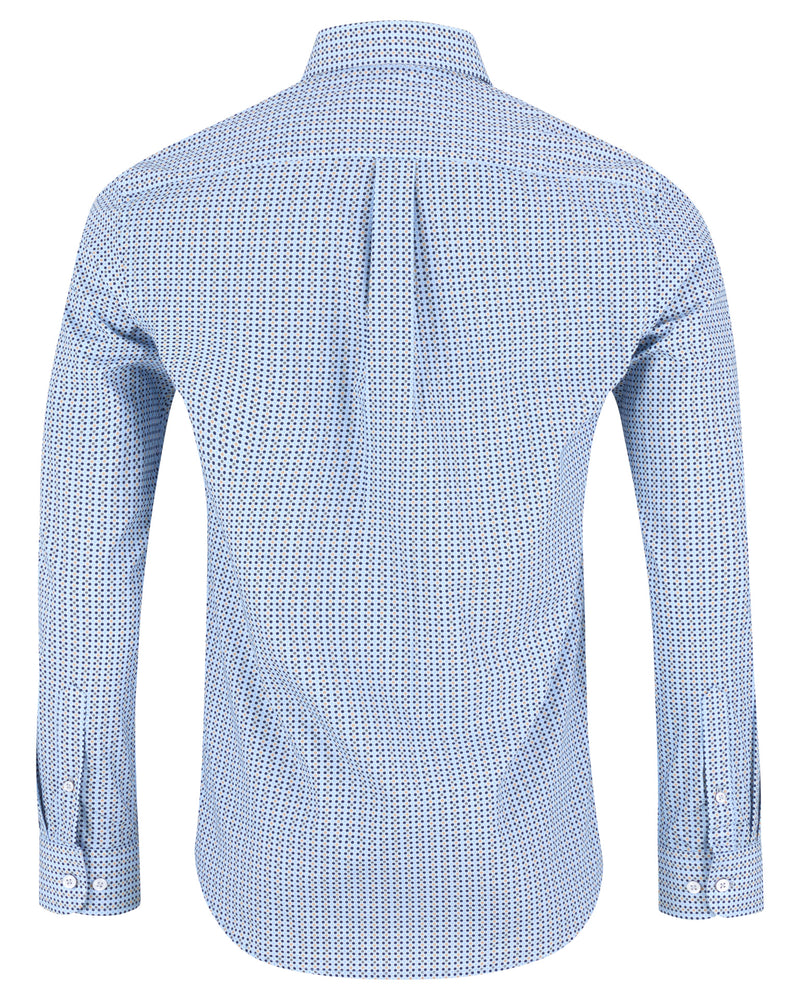 Salt and Lime Circle Poplin Shirt