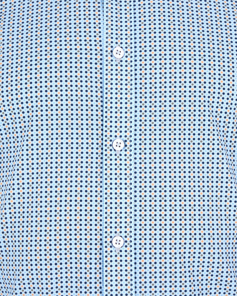 Salt and Lime Circle Poplin Shirt