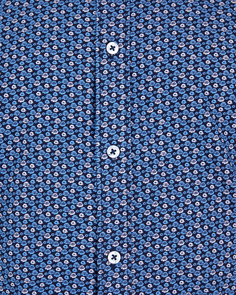 Salt and Blue Fish Poplin Shirt