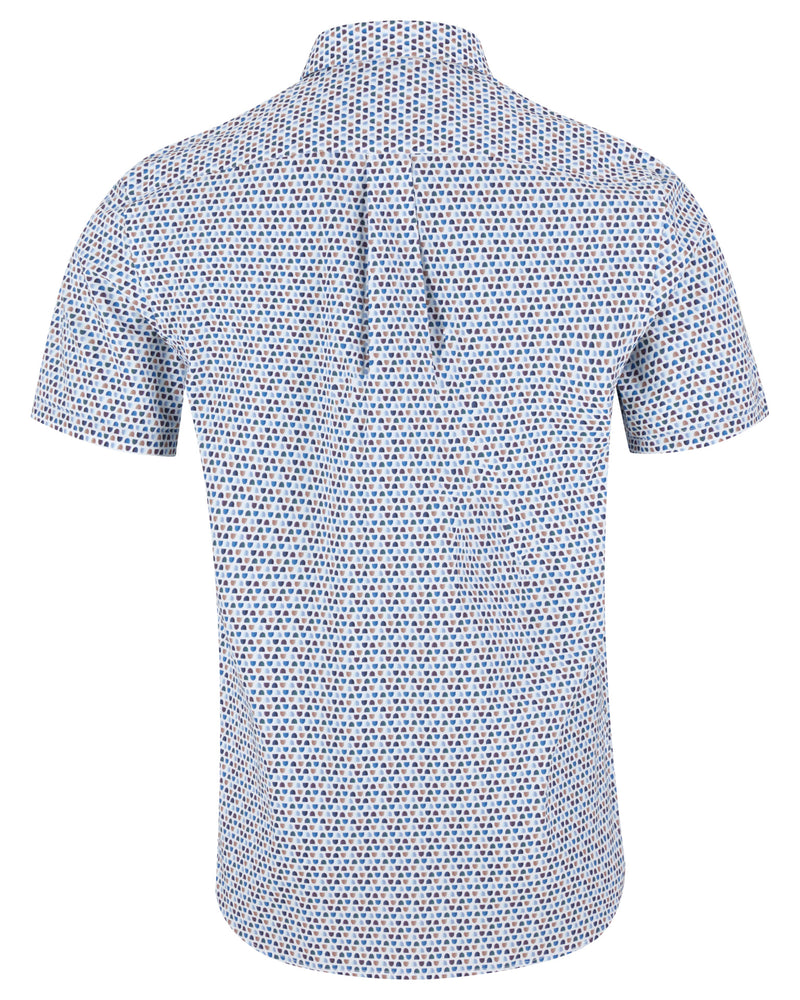 Salt and Lime Printed Short Sleeve Shirt