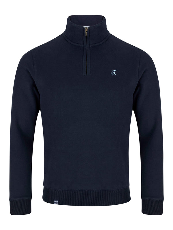 Salt & Lime Trent 1/4 Zip Sweat