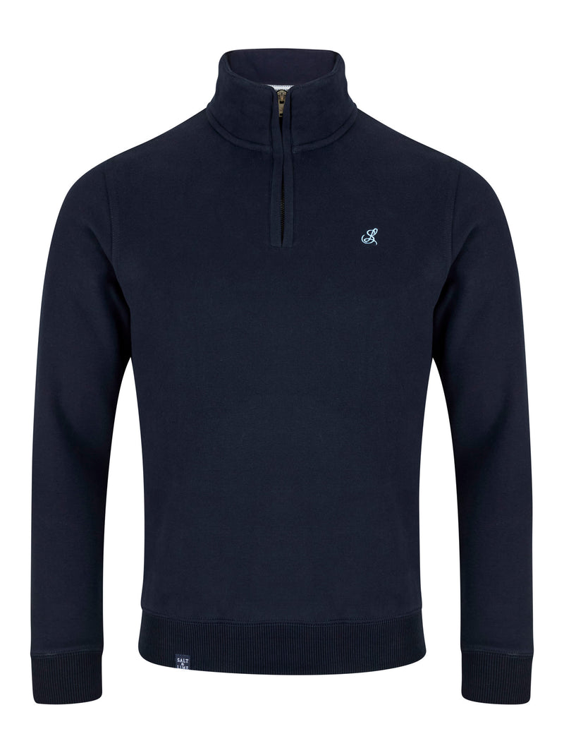 Salt & Lime Trent 1/4 Zip Sweat