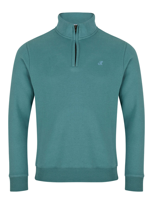 Salt & Lime Trent 1/4 Zip Sweat