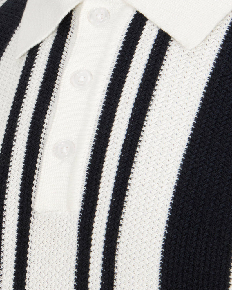Saluzzo Bari Knitted S/S Polo