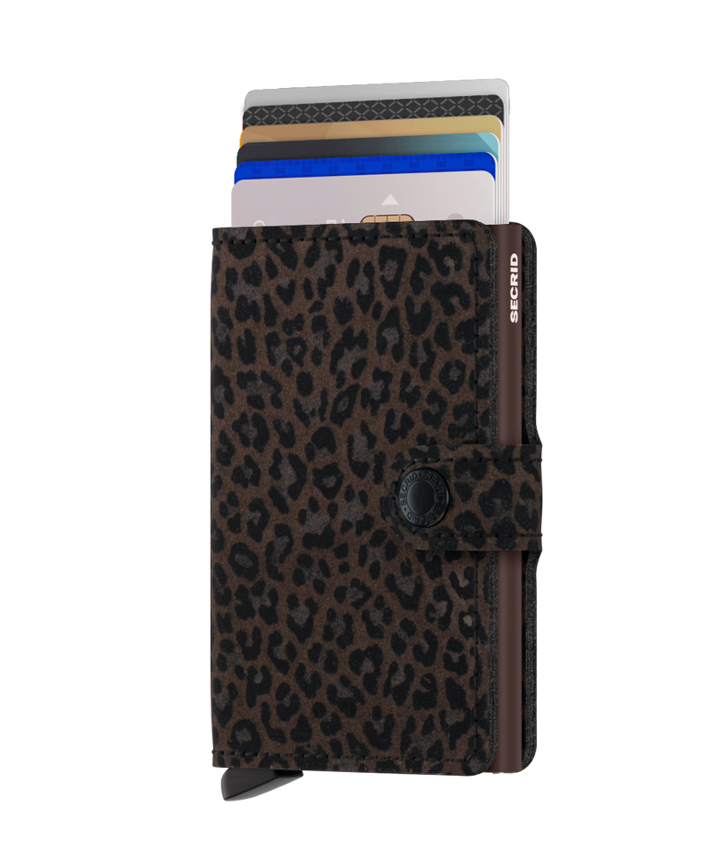 Secrid Wallet in Leopard Print