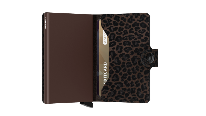 Secrid Wallet in Leopard Print