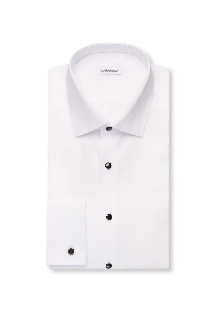 Seidensticker Regular Fit Black Button Formal