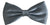Gilt Edge Polyester Silver Bow