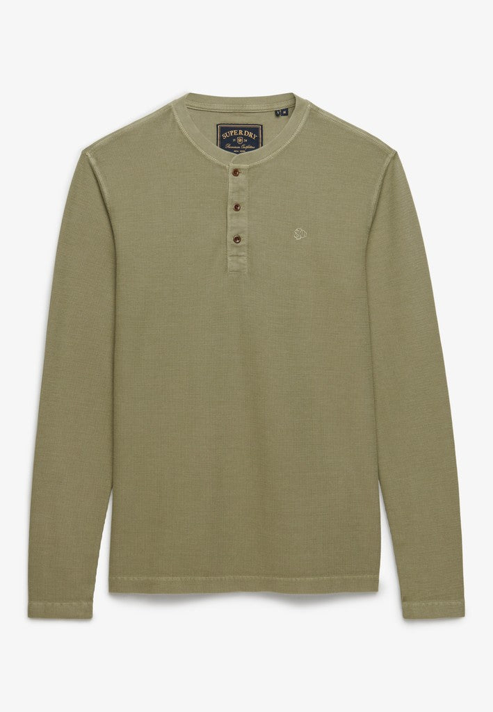 Superdry Waffle LS Henley