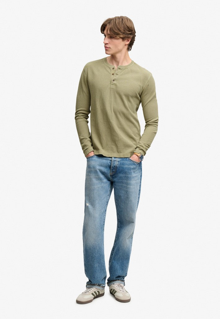 Superdry Waffle LS Henley