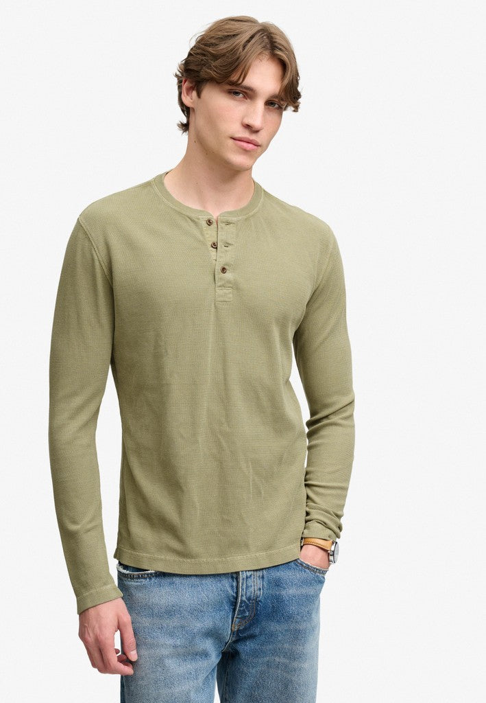 Superdry Waffle LS Henley