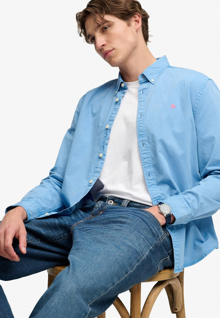 Superdry Garment Dyed LS Shirt