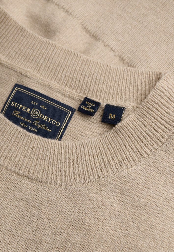 Superdry Wool Blend 1/4 Zip