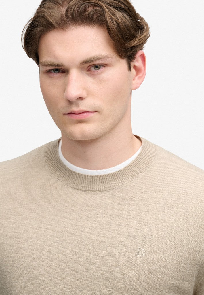 Superdry Wool Blend 1/4 Zip