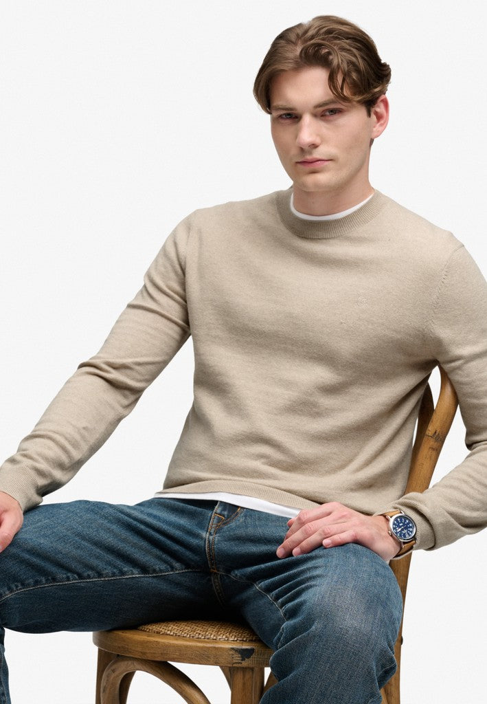 Superdry Wool Blend 1/4 Zip