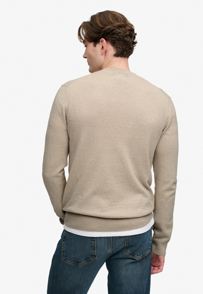 Superdry Wool Blend 1/4 Zip