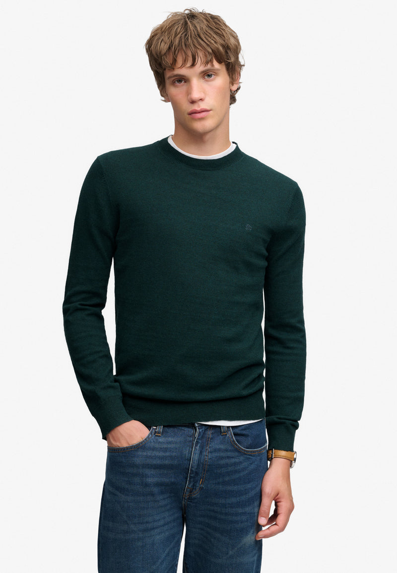 Superdry Wool Blend 1/4 Zip