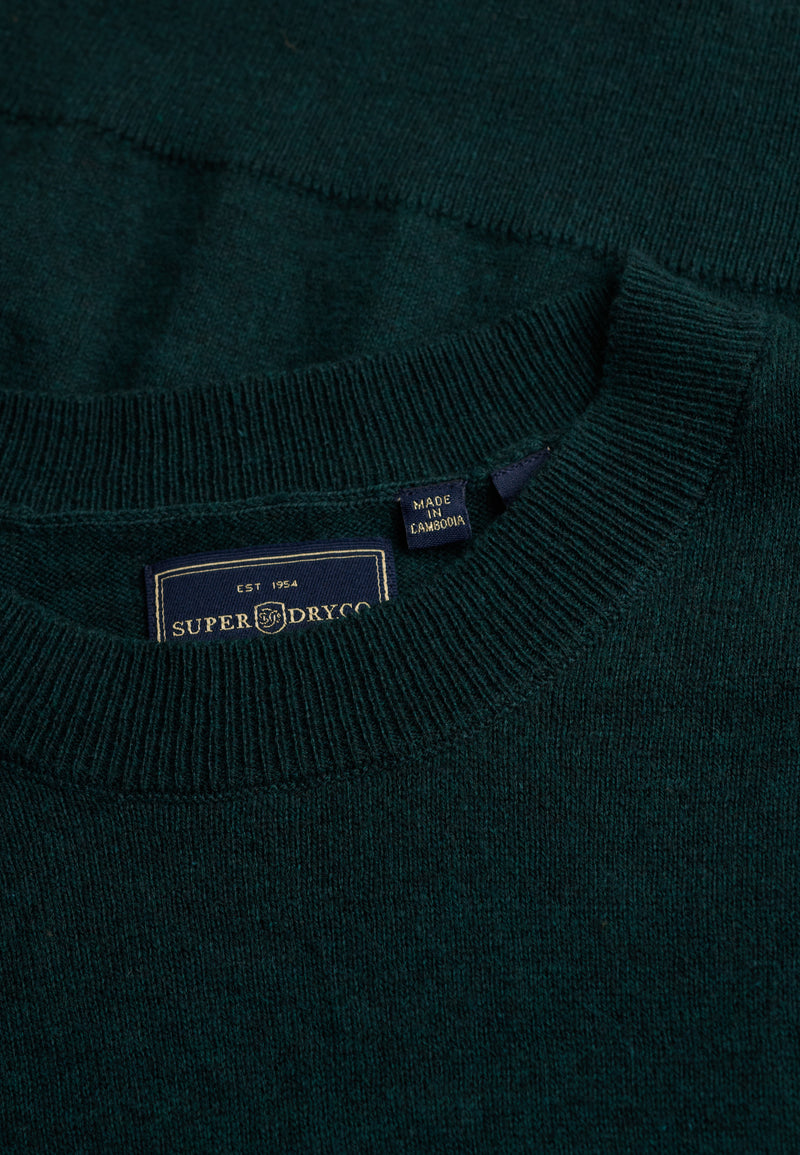 Superdry Wool Blend 1/4 Zip