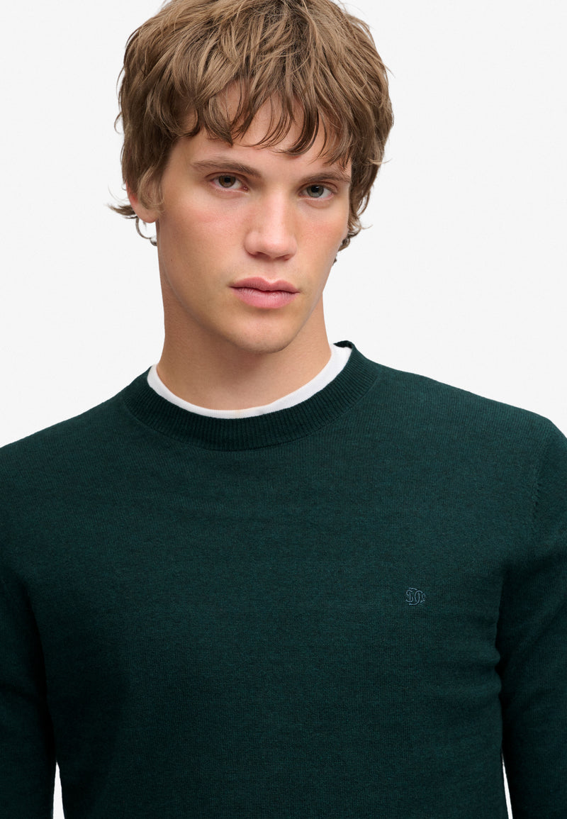 Superdry Wool Blend 1/4 Zip