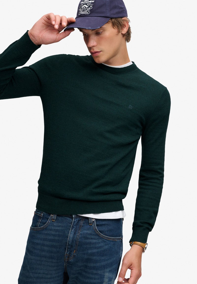 Superdry Wool Blend 1/4 Zip