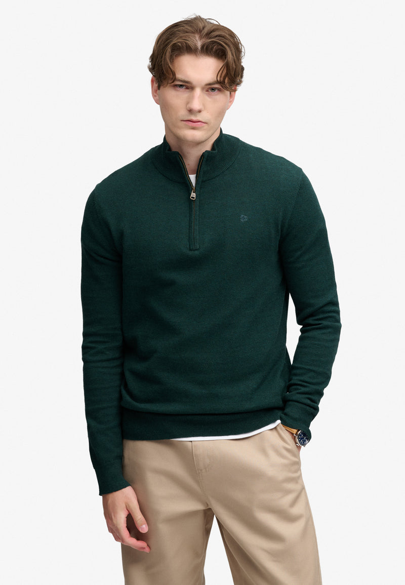 Superdry Wool Blend 1/4 Zip