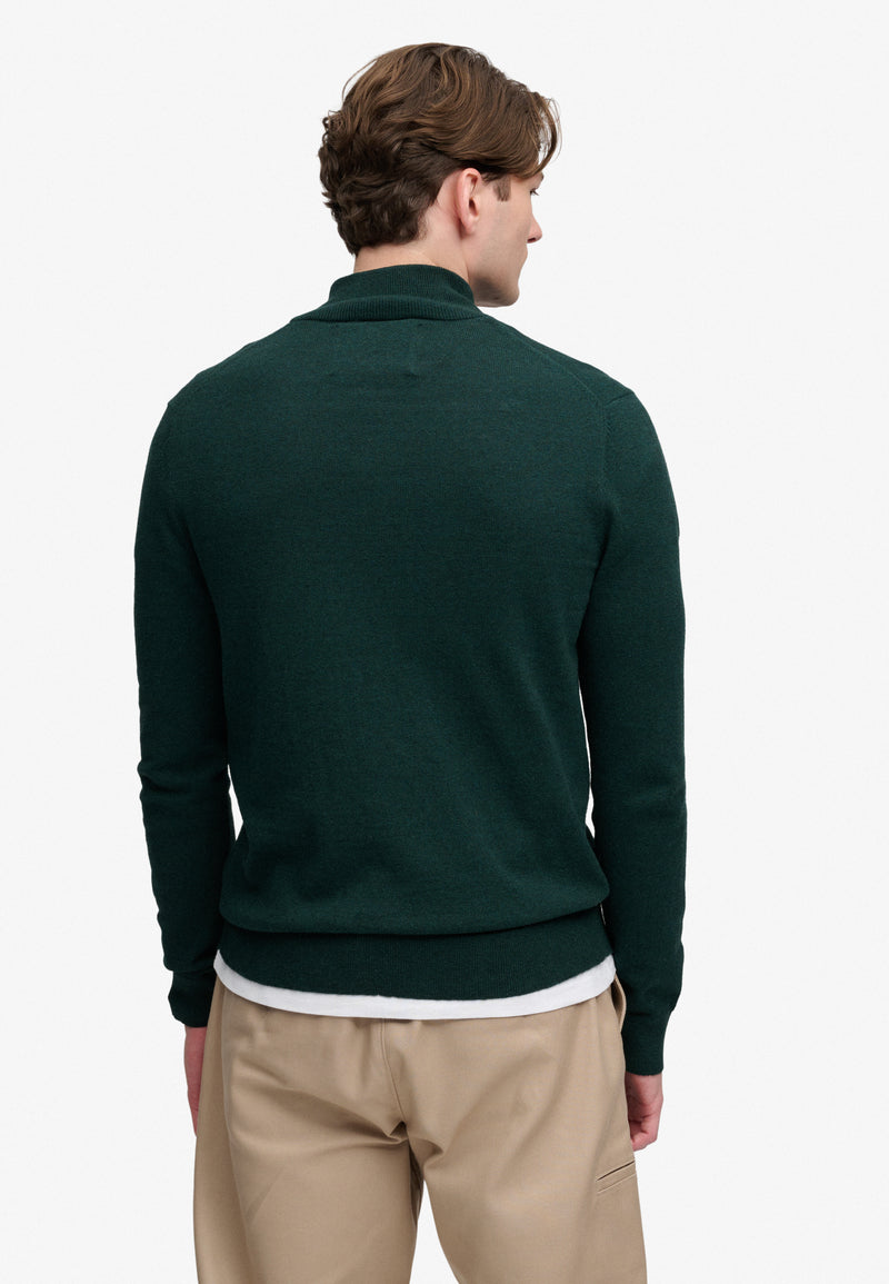 Superdry Wool Blend 1/4 Zip