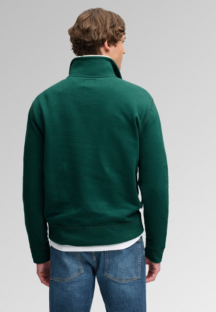 Superdry Serif Logo 1/4 Zip Sweat