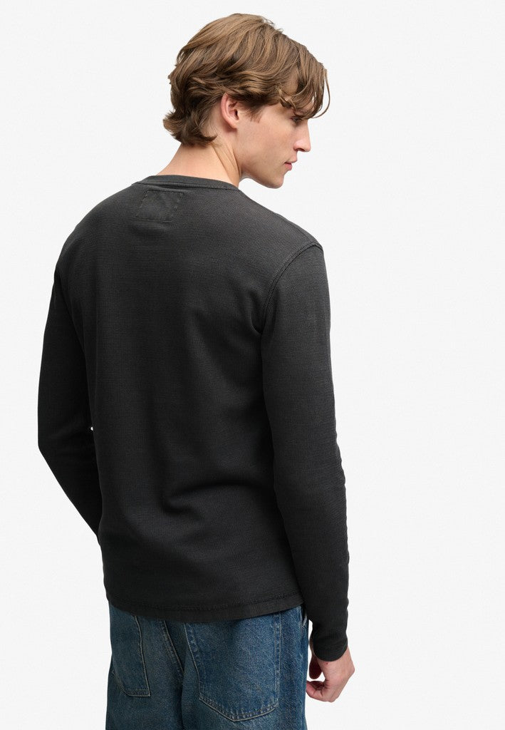 Superdry Waffle LS Henley