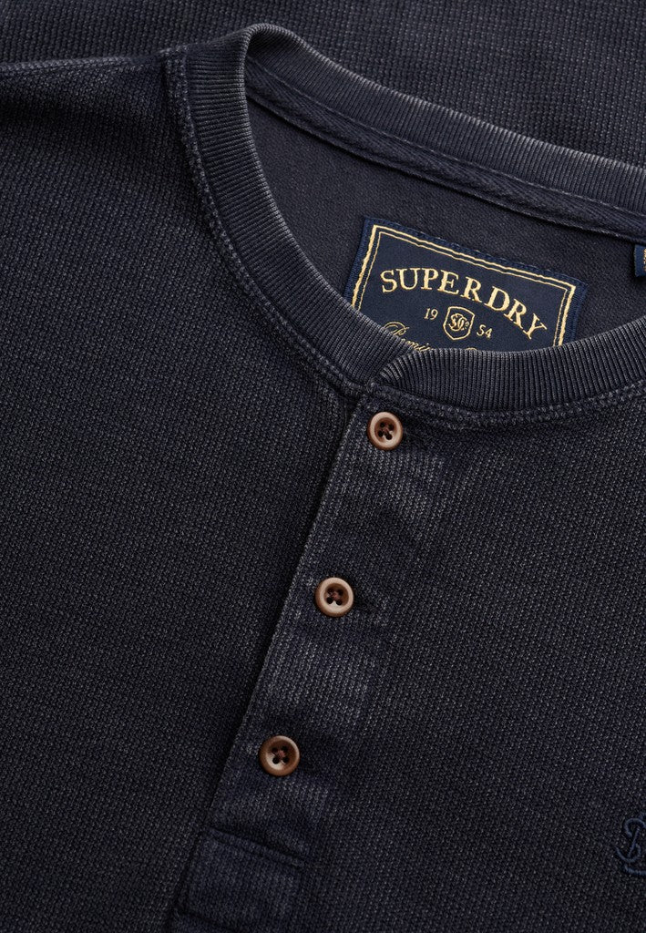 Superdry Waffle LS Henley