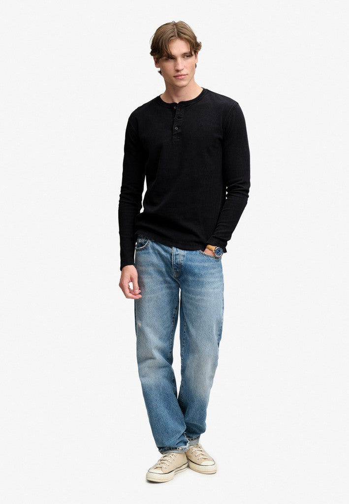 Superdry Waffle LS Henley