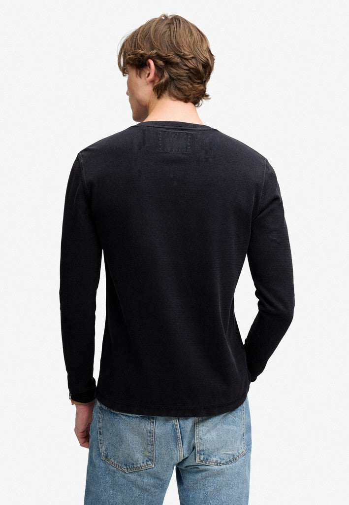 Superdry Waffle LS Henley
