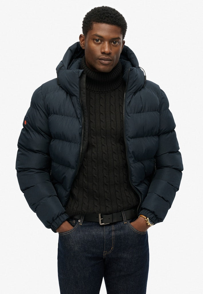 Superdry Hooded Sports Puffer Jacket