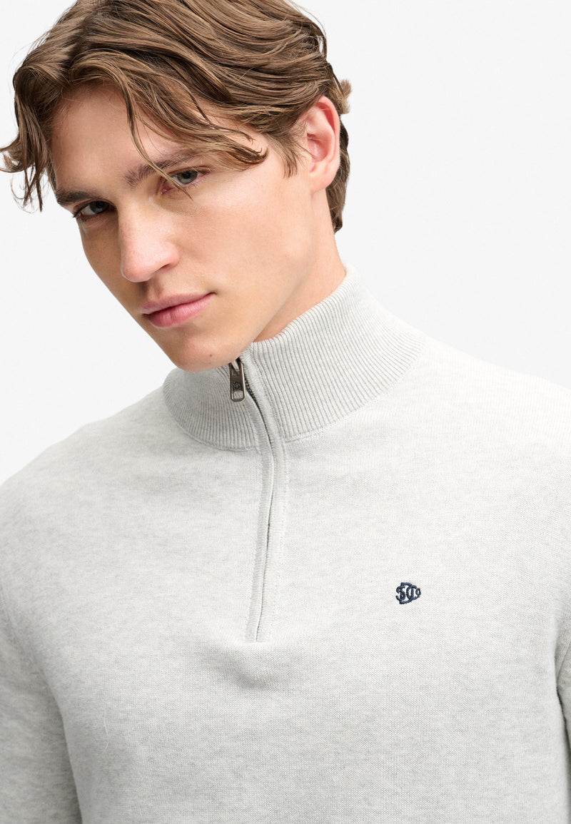 Superdry Prep Cotton 1/4 Zip