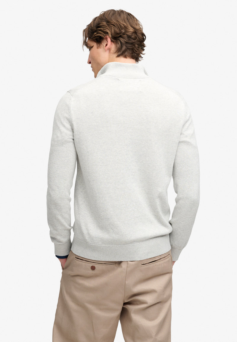 Superdry Prep Cotton 1/4 Zip