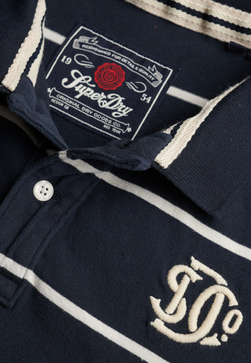 Superdry Vintage Stripe Jersey Polo
