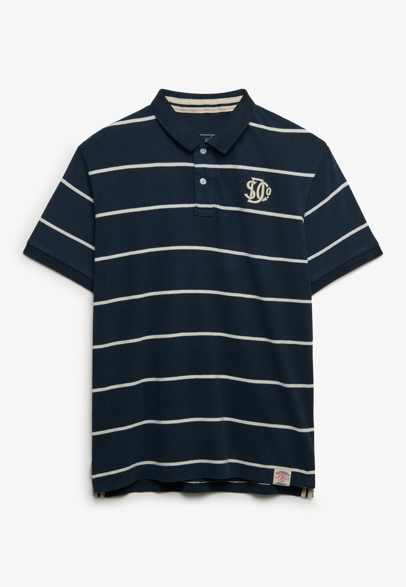 Superdry Vintage Stripe Jersey Polo