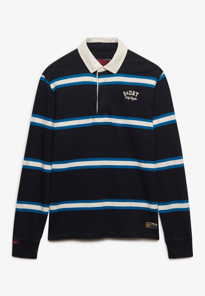 Superdry Vintage Athletic Stripe Rugby Top