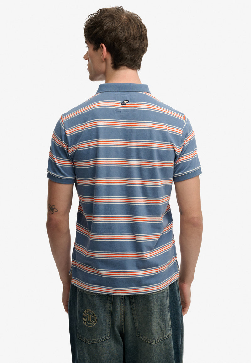 Superdry Vintage Stripe Jersey Polo