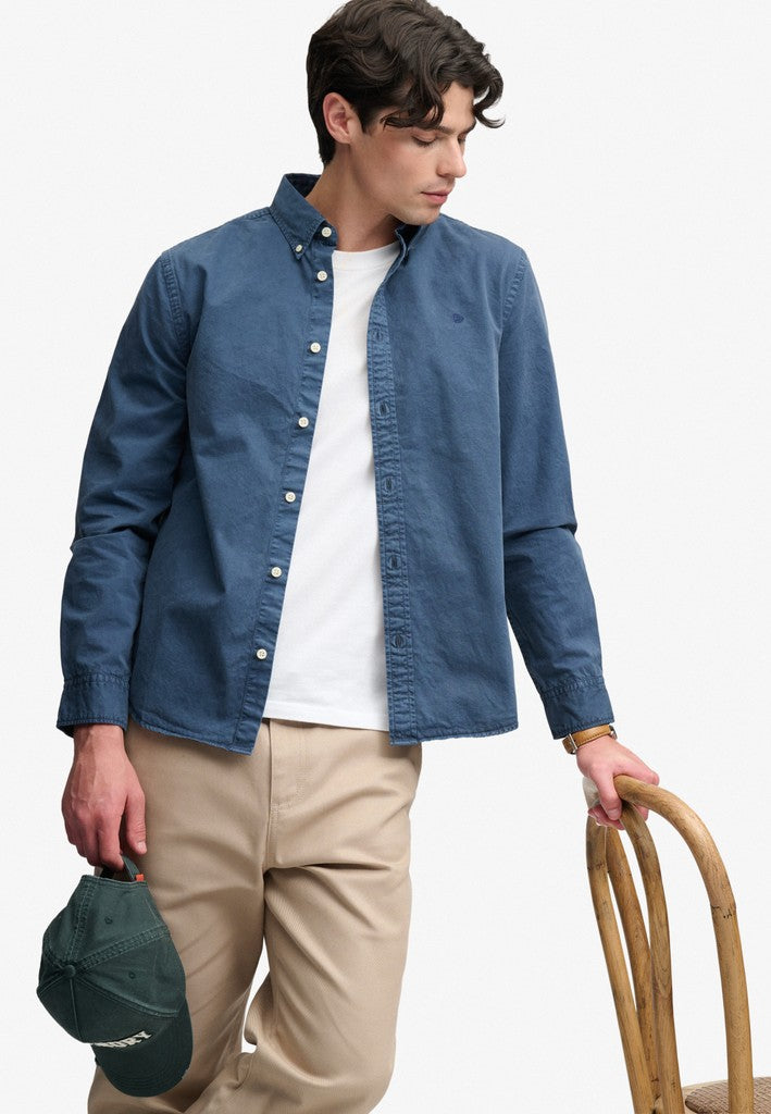 Superdry Garment Dyed LS Shirt